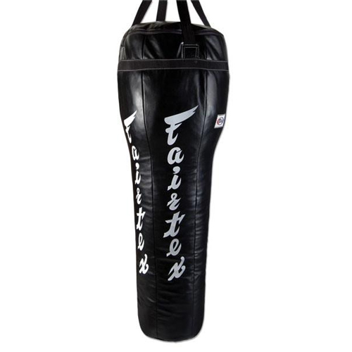 [HB12-UNGEF-S] Fairtex Boxsack HB12 Angle 147x30-50cm Ungefüllt, Schwarz